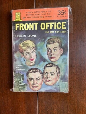 Front Office by Herbert Lyons (PermaBooks P229) - Imagem 1 de 3