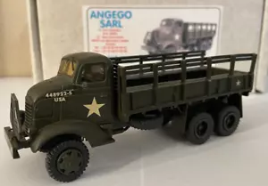 HartSmith Models per Angego MK26 GMC AFKWX 15FT Cargo Hard Top aperto scala 1:48 - Foto 1 di 11