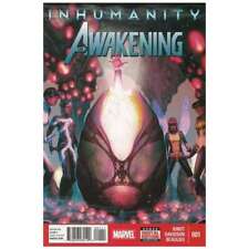 Inhumanity: Awakening #1 in Near Mint minus condition. Marvel comics [w*