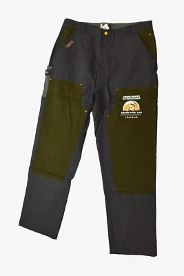Round Two x LRG Mens Rugged Desert Eagle Double Knee Charcoal Pants NWT Size 38 - Image 1 of 4