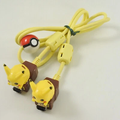 PIKACHU Connector Link Cable Tsushin Pokemon Gameboy Pocket Light Nintendo 2301 - Image 1 of 4