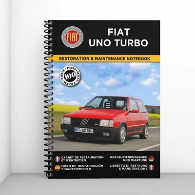 FIAT BUNO TURBO : Libretto Di Restauro E Manutenzione - CONSEGNA GRATUITA - Immagine 1 di 4