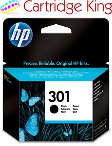 HP 301 black ink cartridge for HP Officejet 2624 Printer - Picture 1 of 1