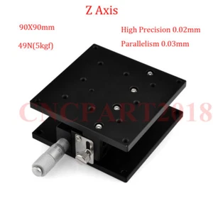 Z Axis Linear Stage Trimming Platform Sliding Table High-precision 40/60/90mm - Picture 1 of 9