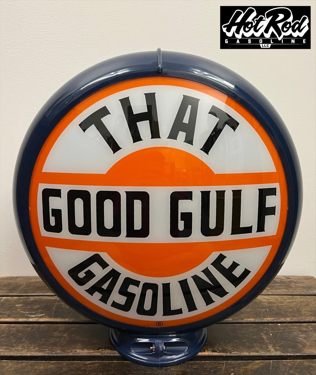 GULF ガスポンプライト グローブ vintage 希少 ガソリン USA GULF ガスポンプライト グローブ vintage 希少 ガソリン USA GULF