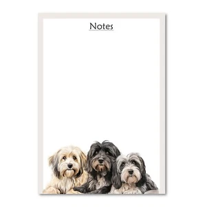 Tibetan Terrier Dog To Do List Notepad - A6 x 100 Sheets - Picture 1 of 2