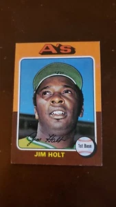 1975 Topps Baseball Jim Holt #607 - Bild 1 von 2