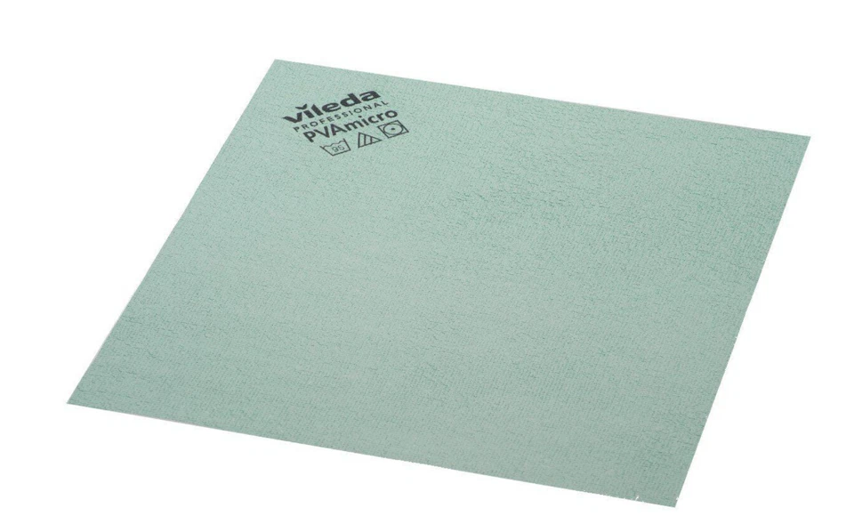 Vileda VIL17219 38x35cm Mikrofasertuch - Grün (Packung mit 5)