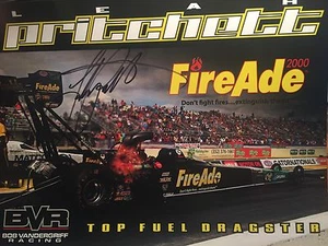 Leah Pritchett signed 8 x 10 Hero Card Nhra Drag Racing handsigniert - Bild 1 von 1