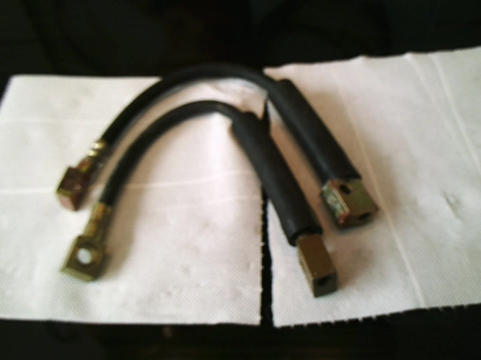 2 x opel kadett/astra/monza front brake pipes - Image 1 of 1