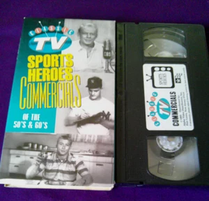 Classic TV Commercials : Sports of the 50s & 60s on VHS Video (1993 Alpha Video) - Picture 1 of 3