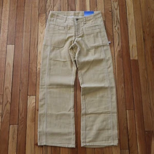 Vtg Patagonia Rhythm Extension Cord Corduroy Wide Leg Pants Womens 10 31X31 Y2K - Picture 1 of 12