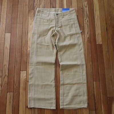 Pantalones De Colección Patagonia Ritmo Extensión Cordón Pana Pierna Ancha Mujer 10 31X31 Y2K Foto 1 de 4