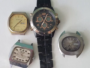 Estate Watch Lot: Helzberg VIP AS 2066? (Runs), Kronotron Electra, Benrus, Polo - Picture 1 of 11