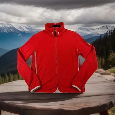 Bogner Fire & Ice Women's Polar Fleece Red Size XL Classic Ski look embroidered - Image 1 of 4