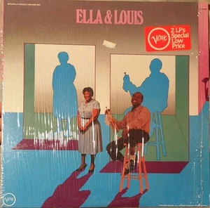 Ella Fitzgerald: Ella & Louis (Armstrong) Vinyl Record LP (Verve 2-V6S-8611) VG+ - Picture 1 of 10