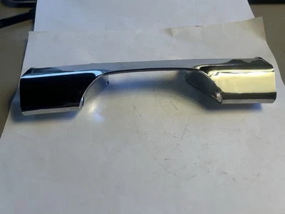 Harley Davidson Chrome Solid Back Rear Turn Signal Bracket 8-7/8"  FL FX 85-up - Image 1 of 3