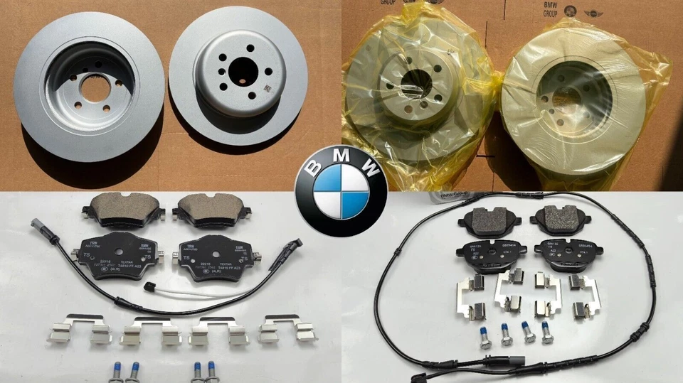 Kit de pastillas de freno delanteras y traseras de 2,0 L para BMW X3 Z4 X4 2018-2023 34116860907 Foto 1 de 4
