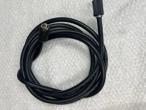 Cable coaxial negro con extensión de conector hembra a hembra - Imagen 1 de 4