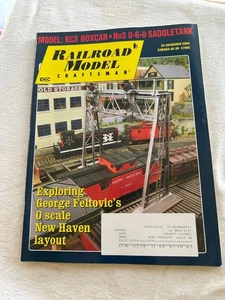 Railroad Model Craftsman Magazine March 2009 O Scale New Haven Layout - Picture 1 of 2