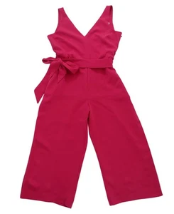 Mono Sam Edelman Mujer Rosa Cinturón Pierna Ancha Talla 14, Poliéster, Spandex. - Imagen 1 de 7