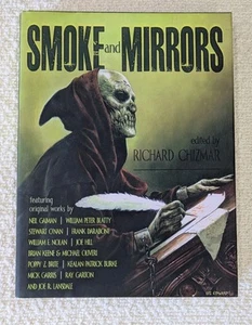 Smoke And Mirrors 2014 Deluxe Oversized Hardcover - OOP - Gaiman Blatty Joe Hill - Picture 1 of 23
