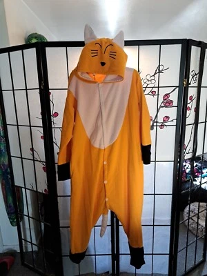 Взрослый подросток цельный Fox пижамы меховой размер средний аниме стиль с ушами хвост - Изображение 1 из 4