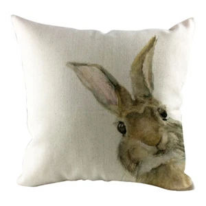 Easter Sofa Bed Home Decoration Festival Rabbit Pillow Case Cushion Cover - Picture 1 of 9