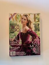 VINTAGE VOGUE Magazine  September 2011 Supermodel Kate Moss COVER