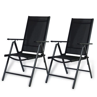 Balkonstühle Alu Gartenstuhl Balkonstuhl 2er 4er Set Klappstuhl Camping - Bild 1 von 4