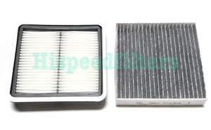 JUEGO COMBINADO motor y filtro de aire de cabina carbonizado para Subaru Outback Legacy 10-19 - Imagen 1 de 1