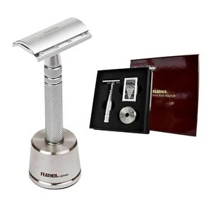 Feather AS-D2S Rasoio Qualità Giapponese Acciaio inossidabile Supporto Incluso - Imagen 1 de 6