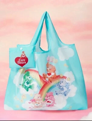 "Nuevo Bolso de Mano 20"" CARE BEARS CUIDADO MUCHO Cartera Bolso de Viaje AQUA Amigo Gruñón" Foto 1 de 3