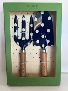 Kate Spade Set 2 pezzi attrezzi da giardino punti blu scuro - Foto 1 di 4