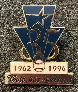 Houston Astros 35th Anniversary 1962-2096  Collector Pin - Picture 1 of 1