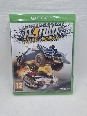 FlatOut 4: Total Insanity - Xbox One Game - Fl4tOut - BRAND NEW SEALED! - Image 1 of 3
