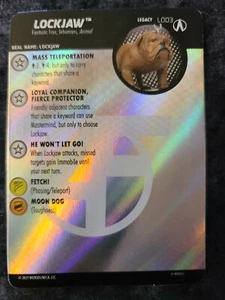 LOCKJAW - L003 LEGACY CARD Promo Fantastic Four Storyline OP Heroclix - Picture 1 of 1