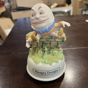 Vintage Working Humpty Dumpty Musical Box That Spins Macmillan - Picture 1 of 6