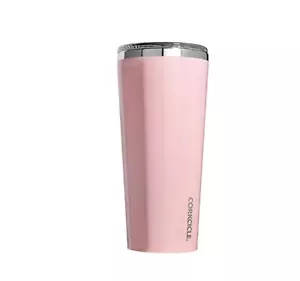 Corkcicle Tumbler 24oz/Gloss Rose Quartz 9hr Cold/3hr Hot - Bild 1 von 1