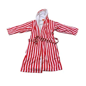 Truly Very Sexy Valentine’s Day Bath Robe Luxury Full Length Robe Red / White - Picture 1 of 11