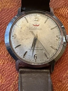 Vintage WALTHAM men's manual wind watch 21 Jewels 1960’s Works - Picture 1 of 5