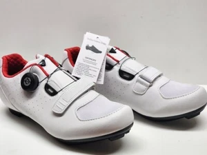NEU - Bucklos - weiß - B718 Lock-Free Fahrradschuhe Größe 7,5 - Bild 1 von 5