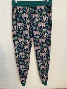 Top Drawer TIGER Print Men's Jogger Pj Lounge Pants Size XXL 32x30 - Picture 1 of 5