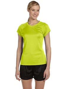 Champion Damen Double Dry V-Neck T-Shirt CW23 Größe Small S - Bild 1 von 1