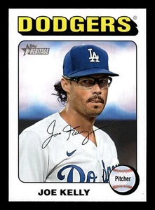 2024 Topps HERITAGE JOE KELLY BORDE BLANCO ESQUIVA PARALELO #333 - Imagen 1 de 2