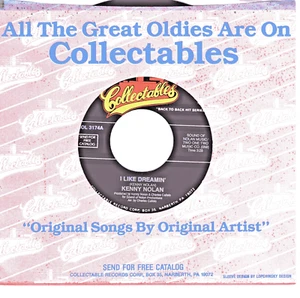 KENNY NOLAN:    I LIKE DREAMIN' / LOVE'S GROWN DEEP  .. 45 RPM 4985 - Picture 1 of 3