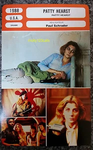 Tarjeta de intercambio de película francesa Pattie Hearst Natasha Richardson película biográfica de EE. UU. - Imagen 1 de 1