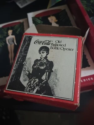 Vintage Coca Cola Old Fashioned Wall Mount Metal Soda Bottle Opener NOS - Image 1 of 4