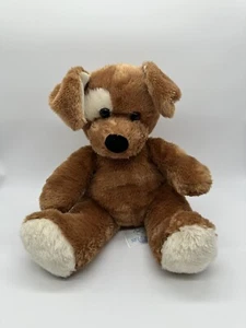 Build a Bear Dog Plush Stuffed Animal Brown White Puppy Floppy Retired Workshop - Picture 1 of 6