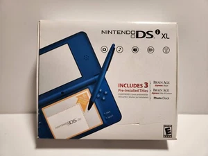 Midnight Blue Nintendo DSi XL Console Box ONLY - Picture 1 of 7